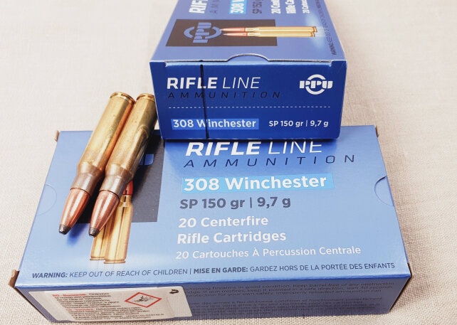 .308win/150 grs. SP/Teilmantel PPU 100 stk. A-020 # SSZ Berka – Bild 1