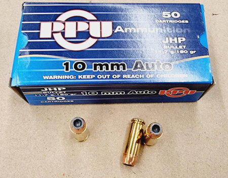 10mm Auto/180grs A-194 PPU JHP 50 Stk. # SSZ Berka – Bild 1