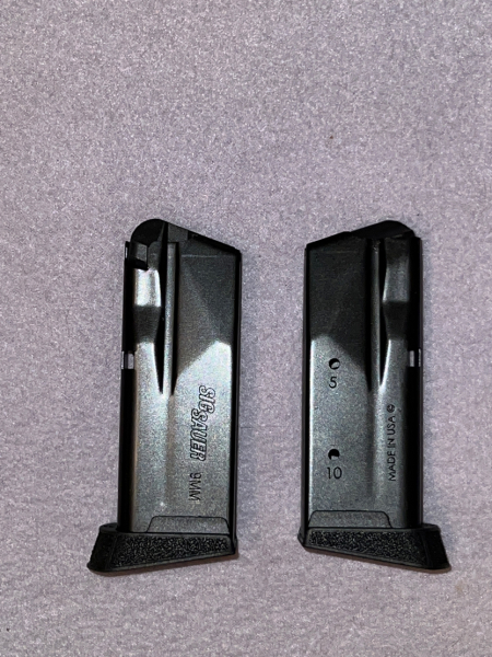 Sig Sauer P365 9mm Luger Magazin 10 Schuss – Bild 1