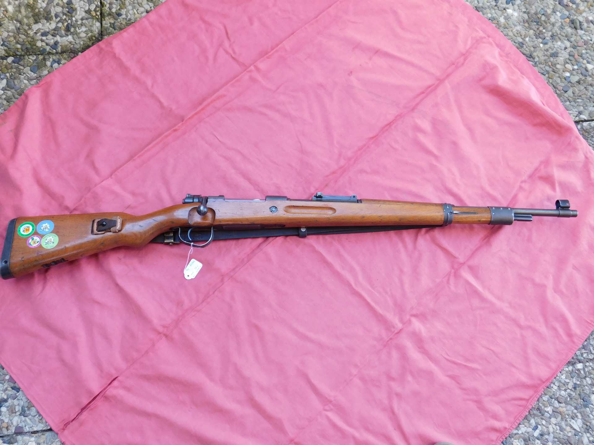 K98 Kal. 7,62 für Israel, super Zustand, Lauf top, mit Riemen. – Bild 2