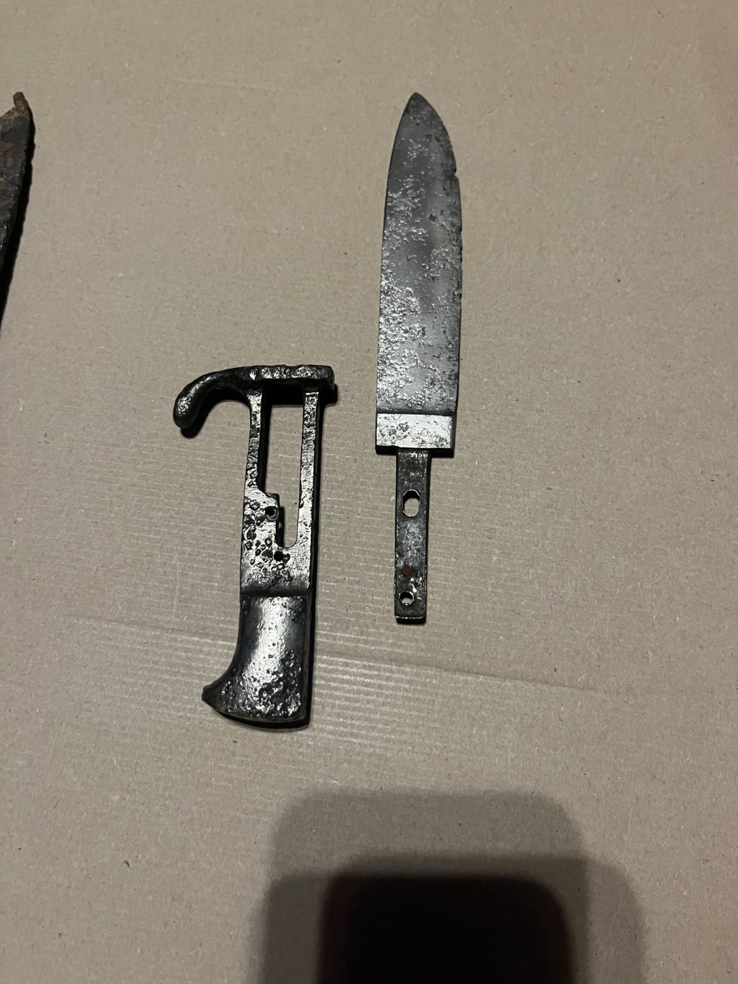 HJ Fahrtenmesser original Bodenfund – Bild 2