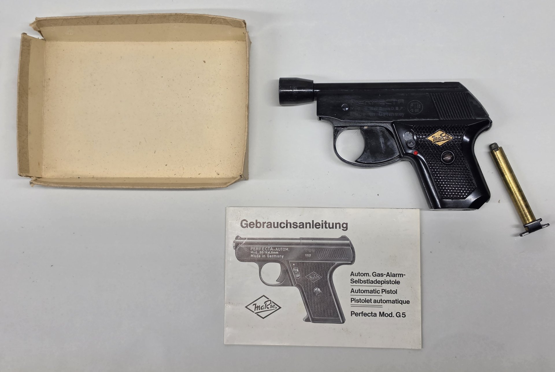 Schreckschusspistole Perfecta Mod. G PTB 8-69 Cal. 6 mm Flobert Knall – Bild 1