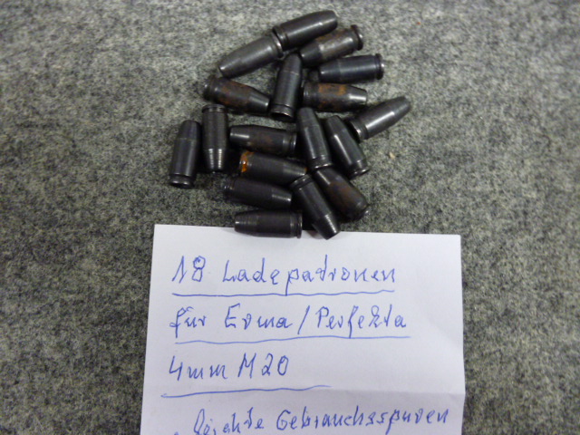 18 Ladehülsen für ERMA / Perfecta Pistolen, Kal. 4mmM20 – Bild 1
