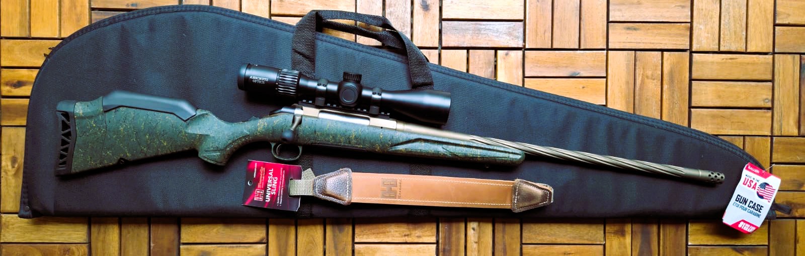 Ruger Büchse AMERICAN Rifle Gen. Kal. .30-06 Spr. Anschütz ZF 2,5-10x50,Futteral, Hornady Gewehrgurt – Bild 2