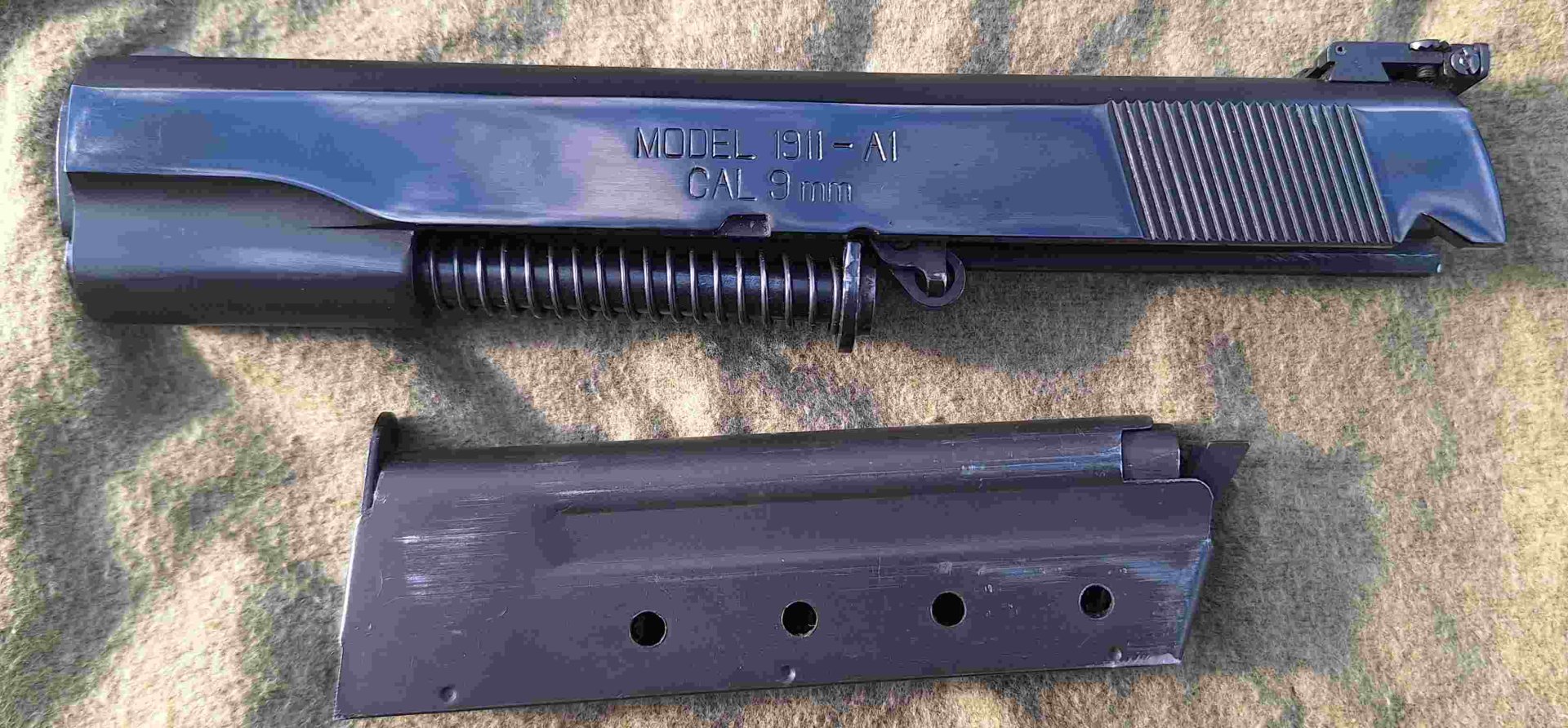 Wechselsystem org. Springfield 1911 A1 Milspec 9mmLuger – Bild 2