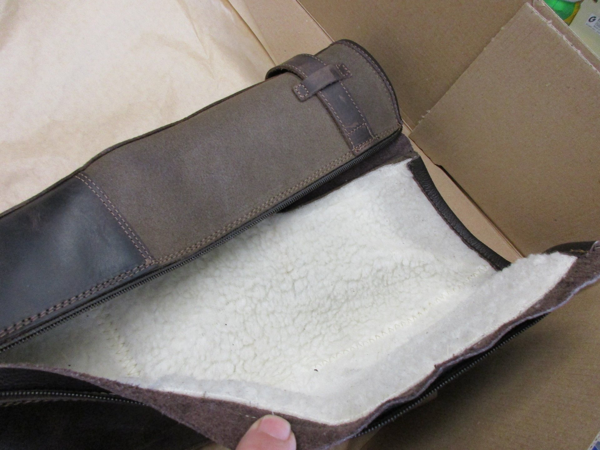 Lederstiefel Ungetragen – Bild 2