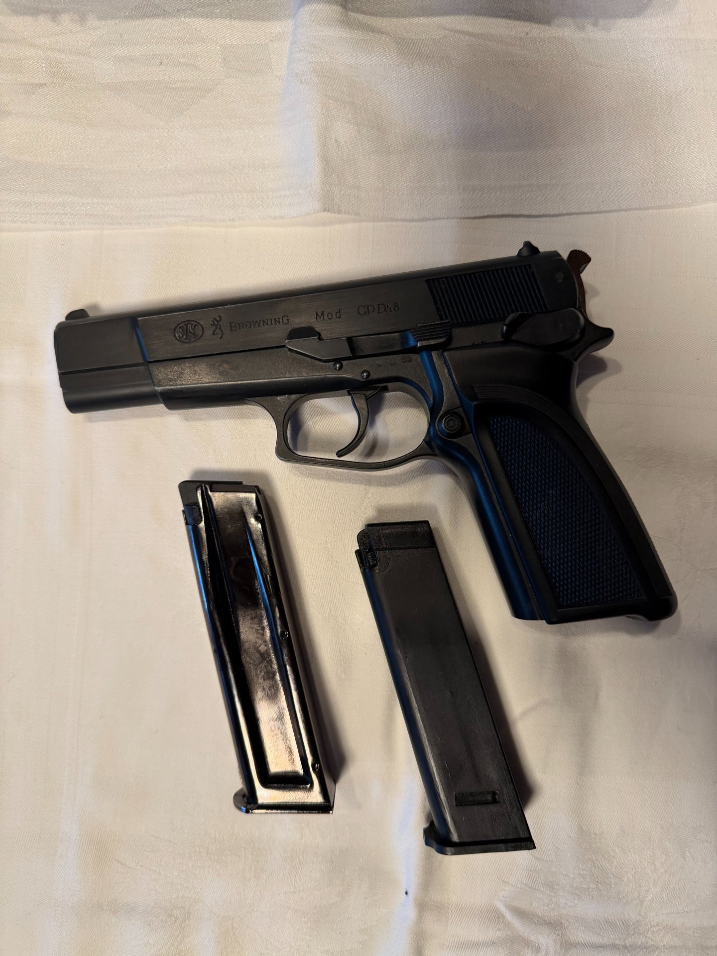 Umarex Browning GPDA8 Schreckschusspistole 8 mm K mit PTB, 2 Magazine, Koffer – Bild 2