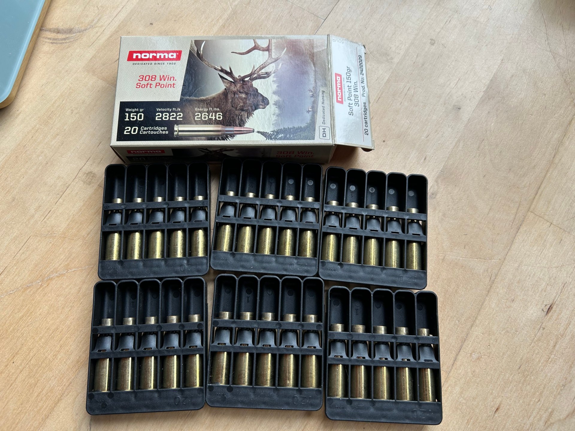 .308 Norma Hülsen 30 Stk. – Bild 1