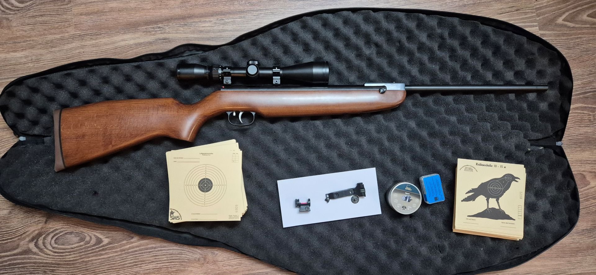 Weihrauch HW 50 cal. 5,5mm mit Zielfernrohr, sehr schön – Bild 2