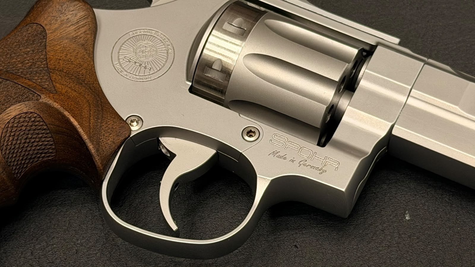 Spohr L562 Standard 6.0 | .22lr | 6" | Sportrevolver | Edelstahl | Made in Germany | NEUWAFFE – Bild 6