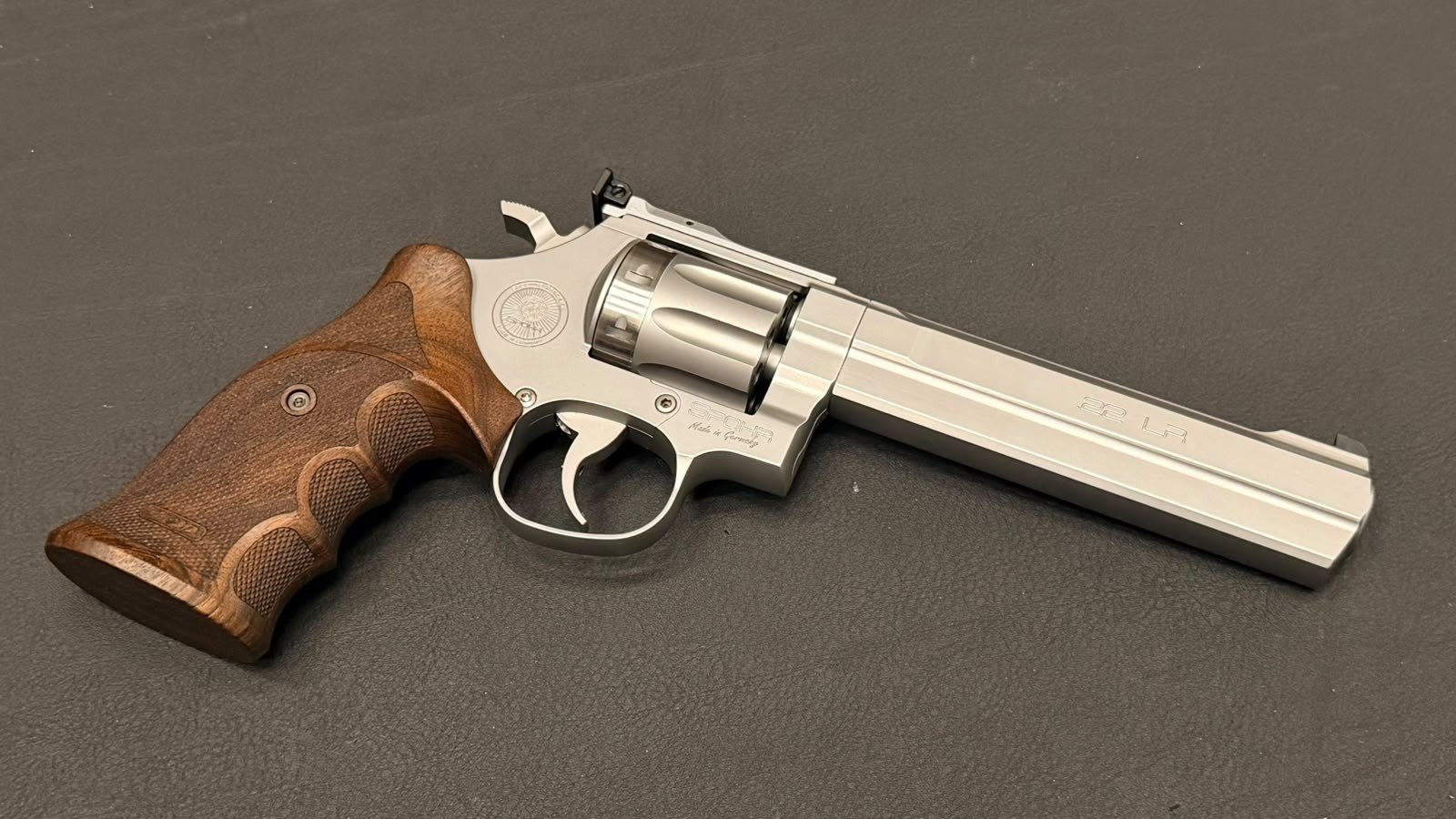 Spohr L562 Standard 6.0 | .22lr | 6" | Sportrevolver | Edelstahl | Made in Germany | NEUWAFFE – Bild 2