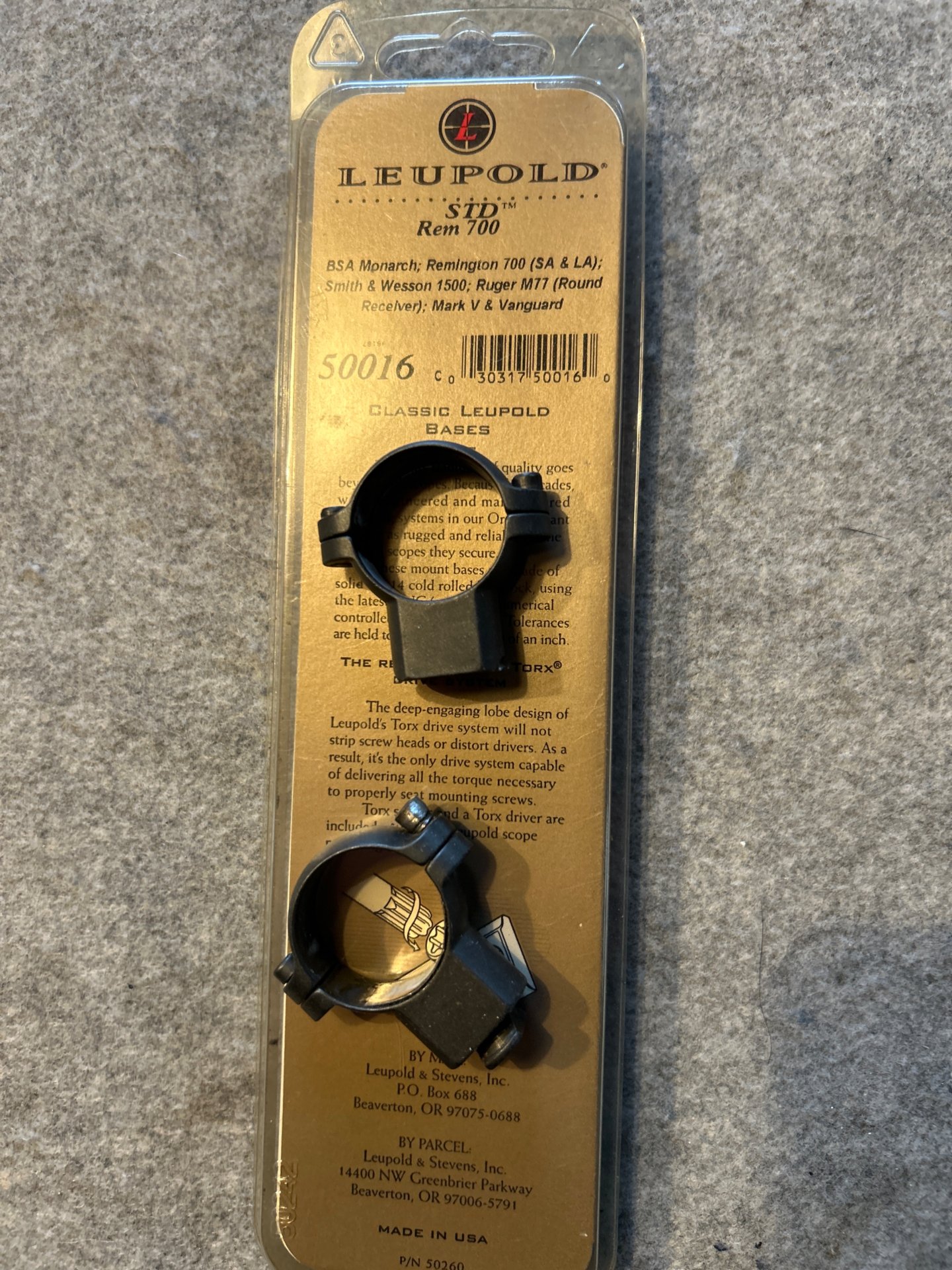 Ruger Smith und Wesson Remington Leupold Montage – Bild 1