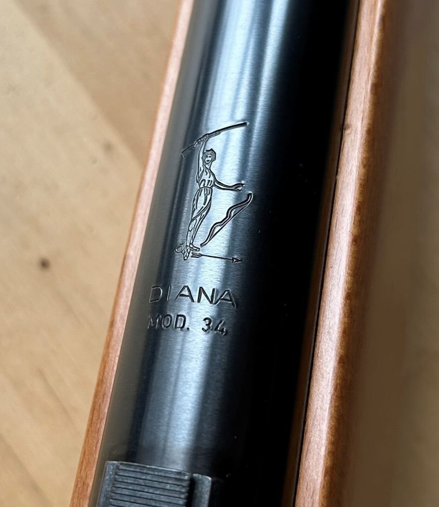 Diana Mod. 34 Jubiläumsmodell 100 Jahre Luftgewehr selten – Bild 4