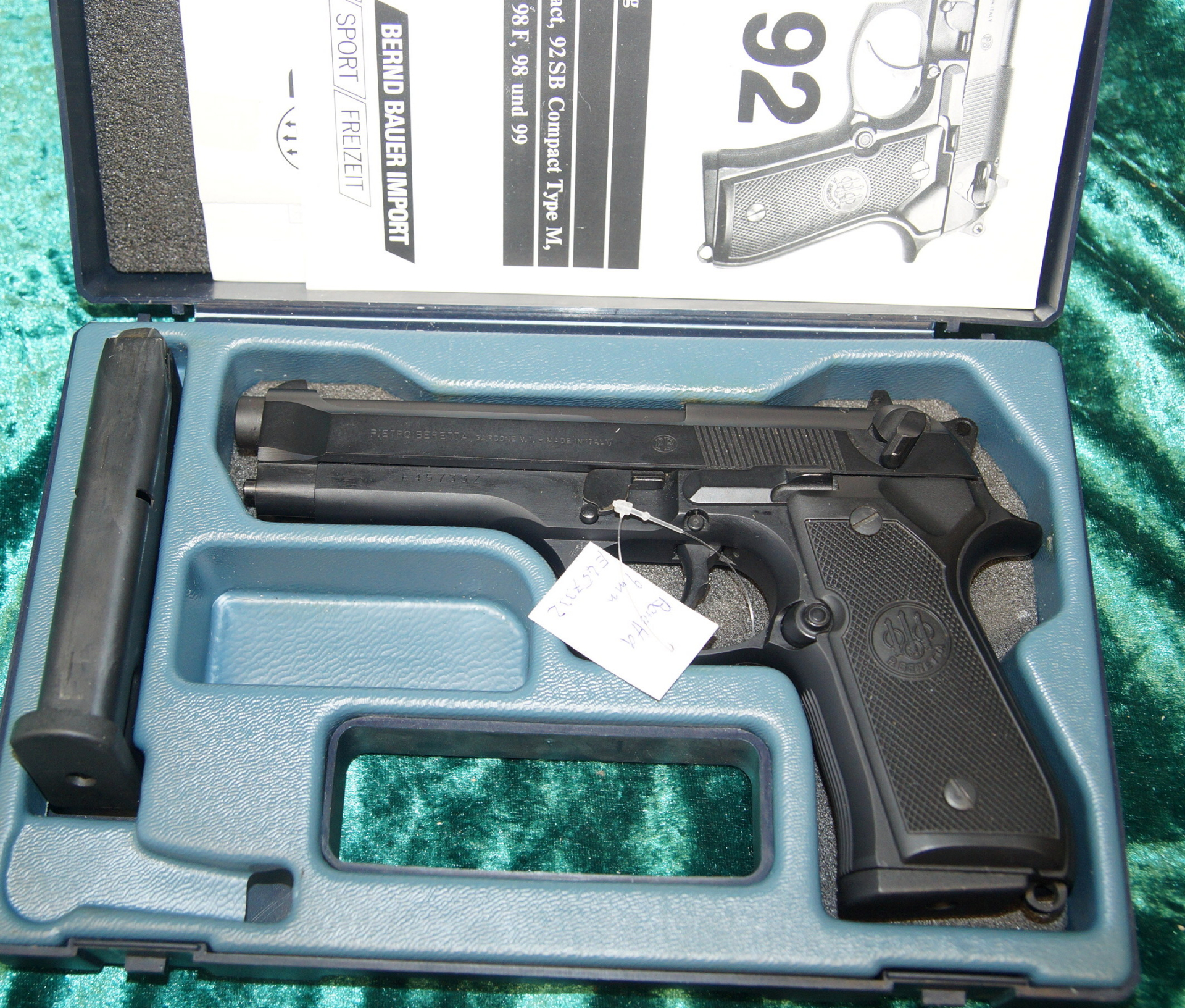 Beretta mod 92 FS cal 9mm – Bild 1