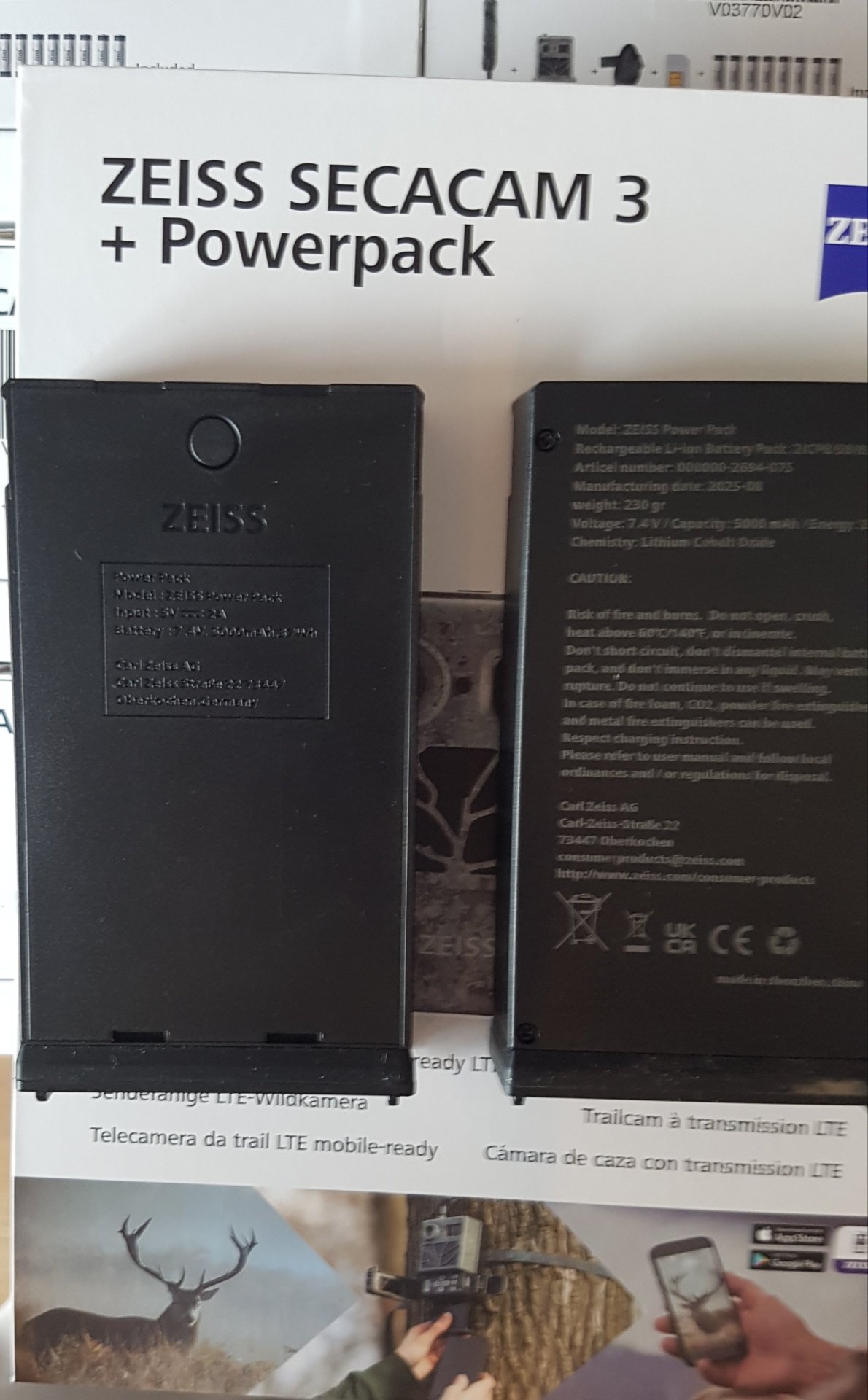 ZEISS SECACAM 3 + POWERPACK 7er Bundle – Bild 2