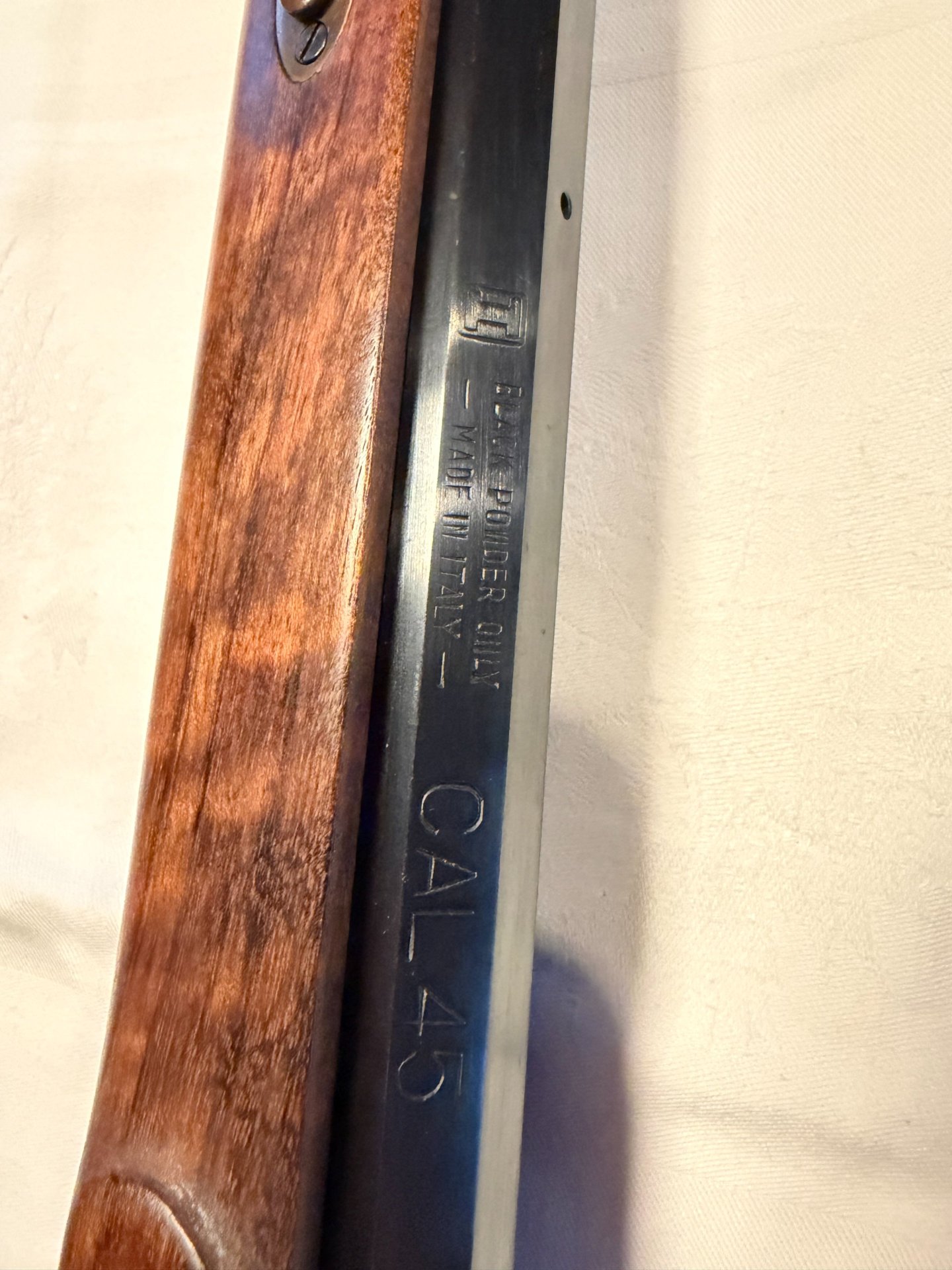Investarm Hawken Perkussionsbüchse Kal. .45, Bj. 1980, Stecher, Diopter, nie geschossen – Bild 2
