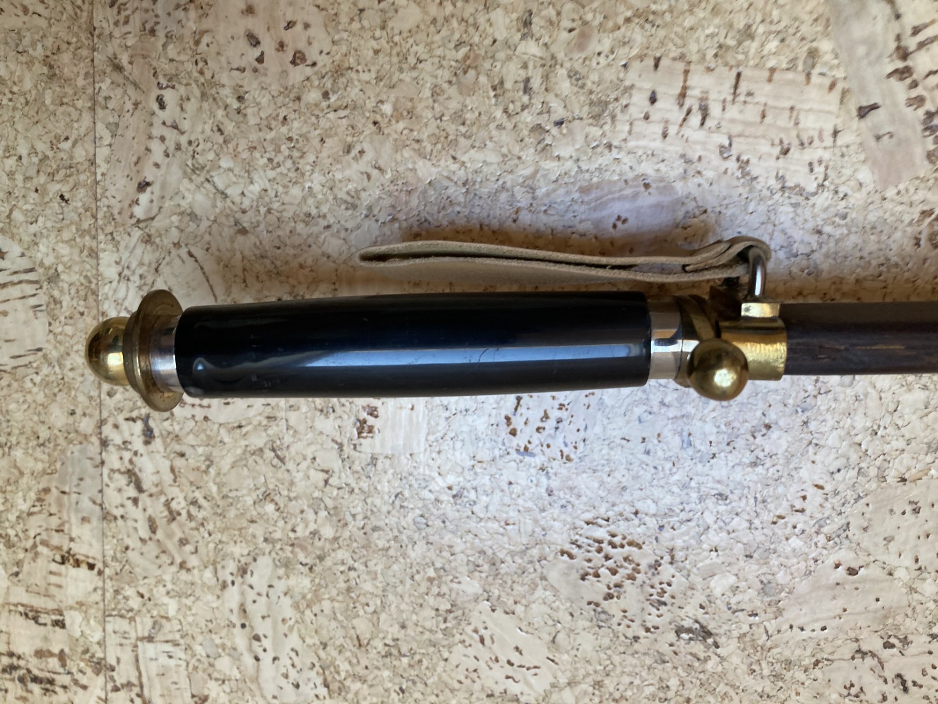 unbekannter Dolch mit Holzscheide – Bild 5