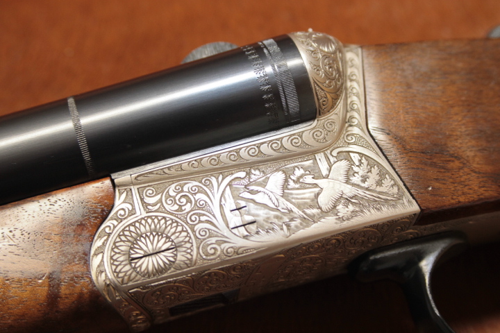 Wunderschöner Krieghoff Drilling Mod. TRUMPF, Kal. .30-06 Springf. & 12/70 TOP-Zustand !!! – Bild 1