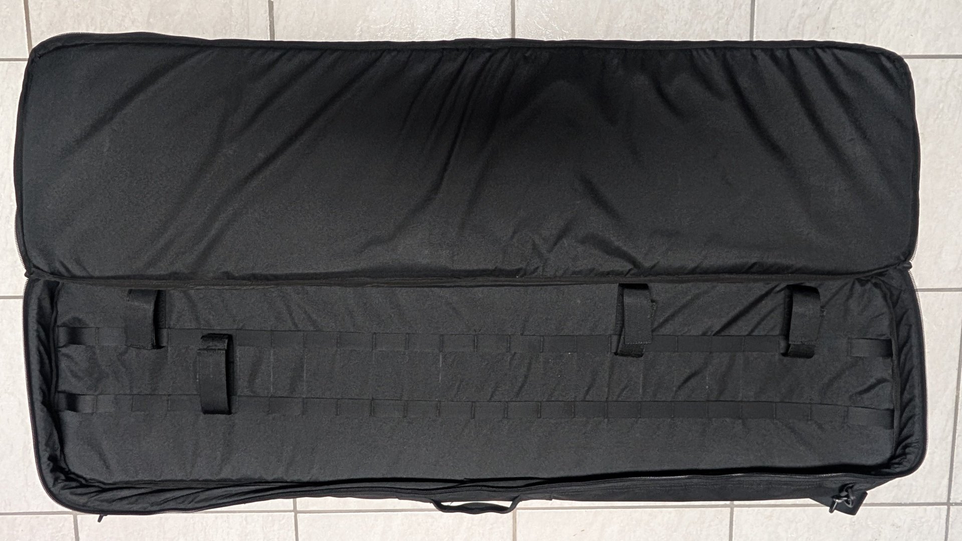 Futteral Riflebag ca. 127x36x6 cm gepolstert mir Schulterriemen & Molle – Bild 2