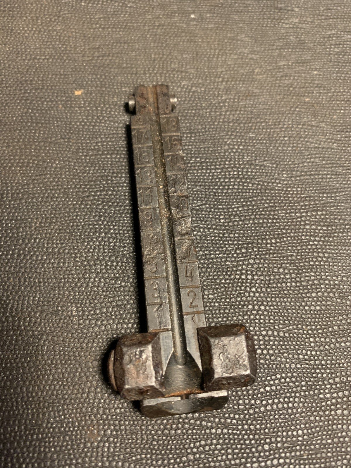 Militaria WW2 Visier + Regler Mauser 98k, k98k, k98, Export NICHT G98, VZ24, G43 – Bild 1