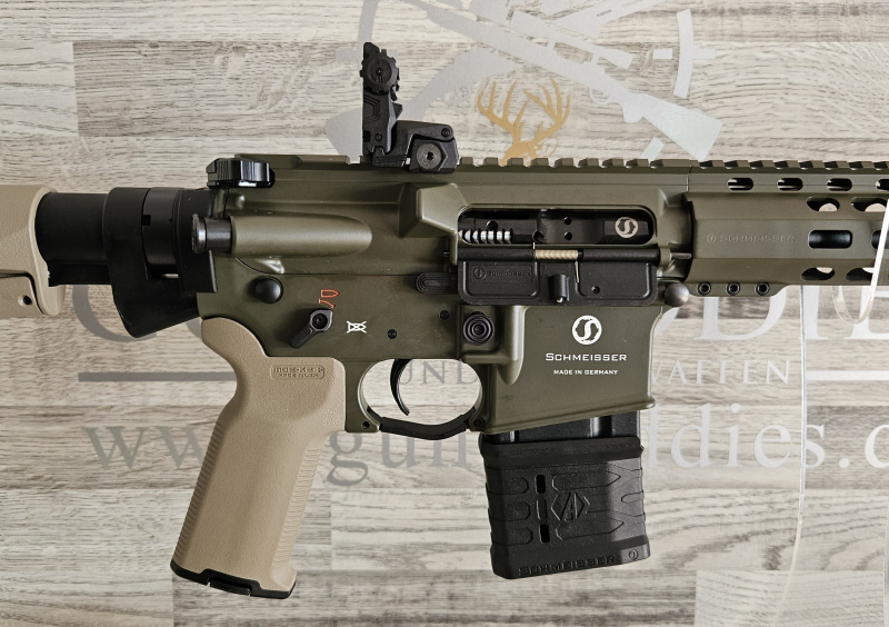 Neuware vom Fachhandel - Schmeisser AR15 M4FL 14,5" OD Green Sondermodell MAGPUL Kal. .223Rem – Bild 4