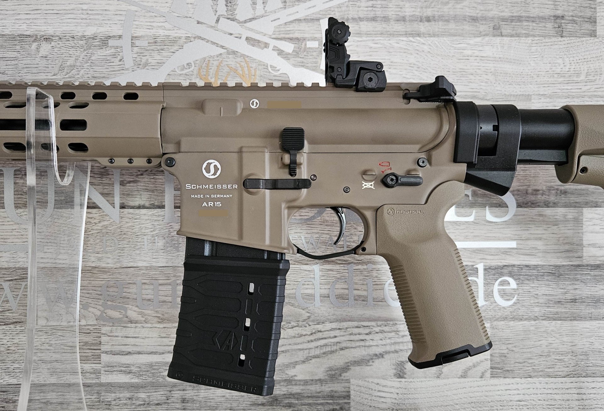 Neuware vom Fachhandel - Schmeisser AR15 M4FL 14,5" FDE MAGPUL Kal. .223Rem – Bild 6