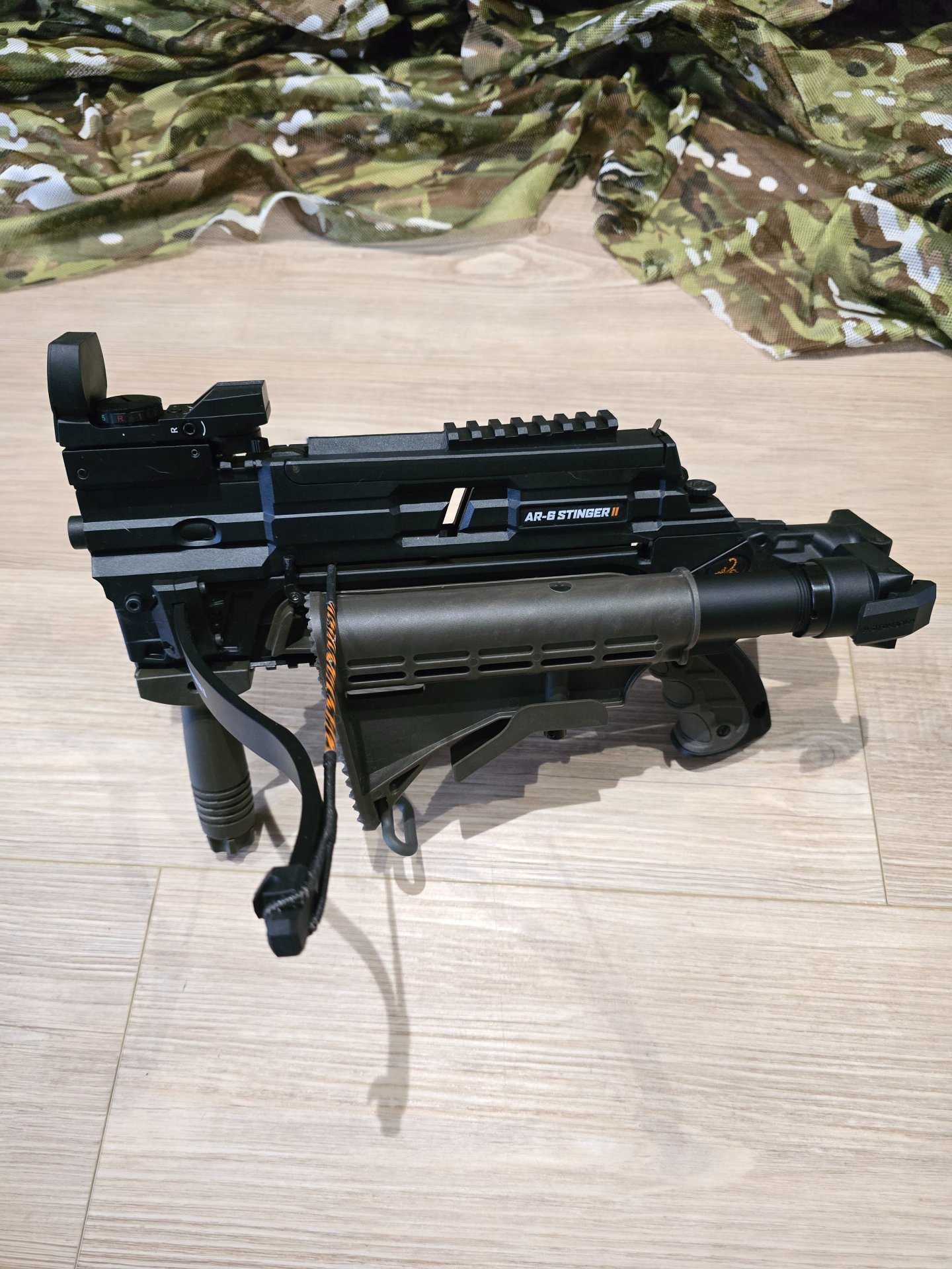 Steambow Stinger II Tactical mit umfangreichem Zubehör – Bild 3