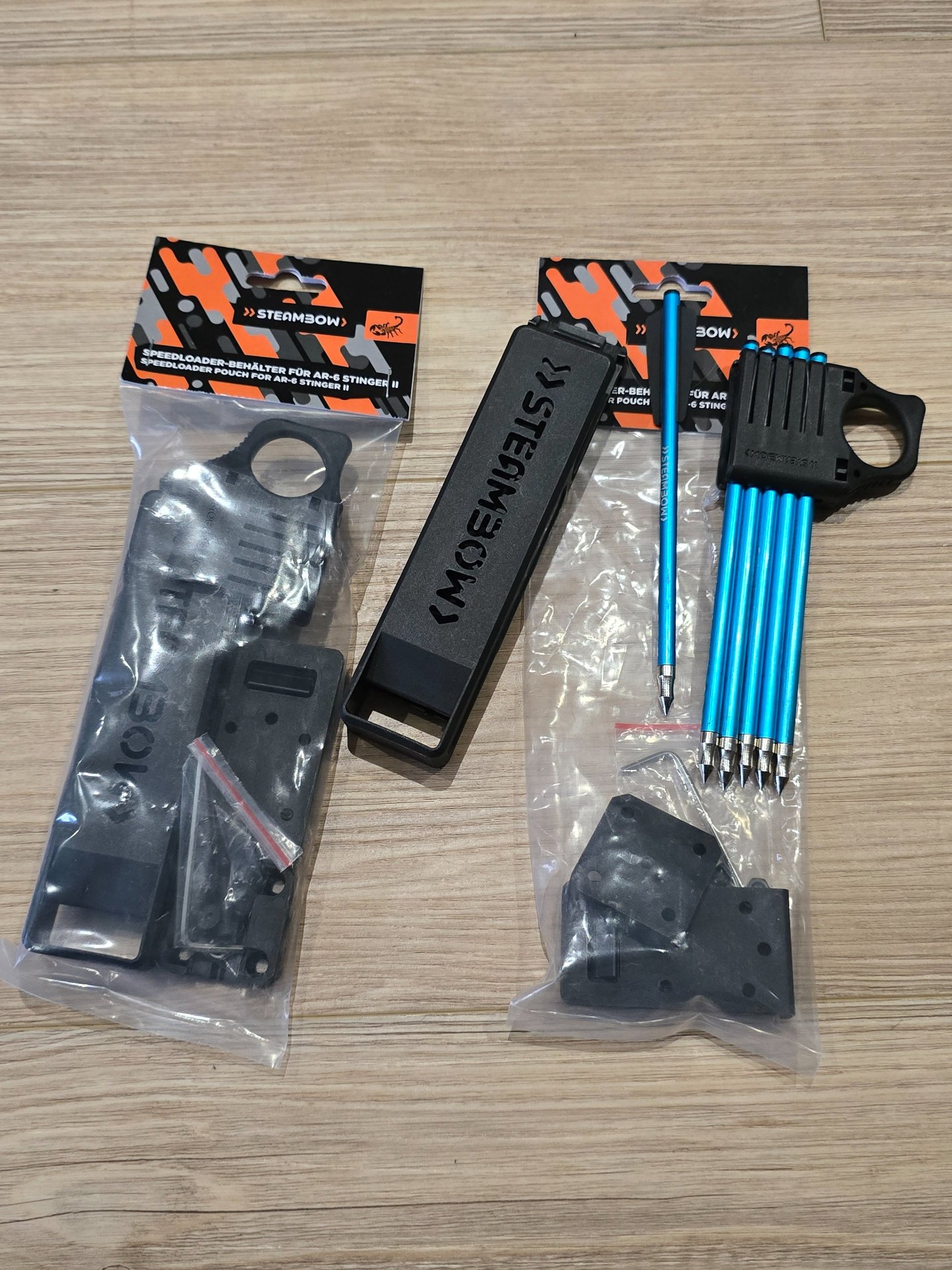 Steambow Stinger II Tactical mit umfangreichem Zubehör – Bild 5