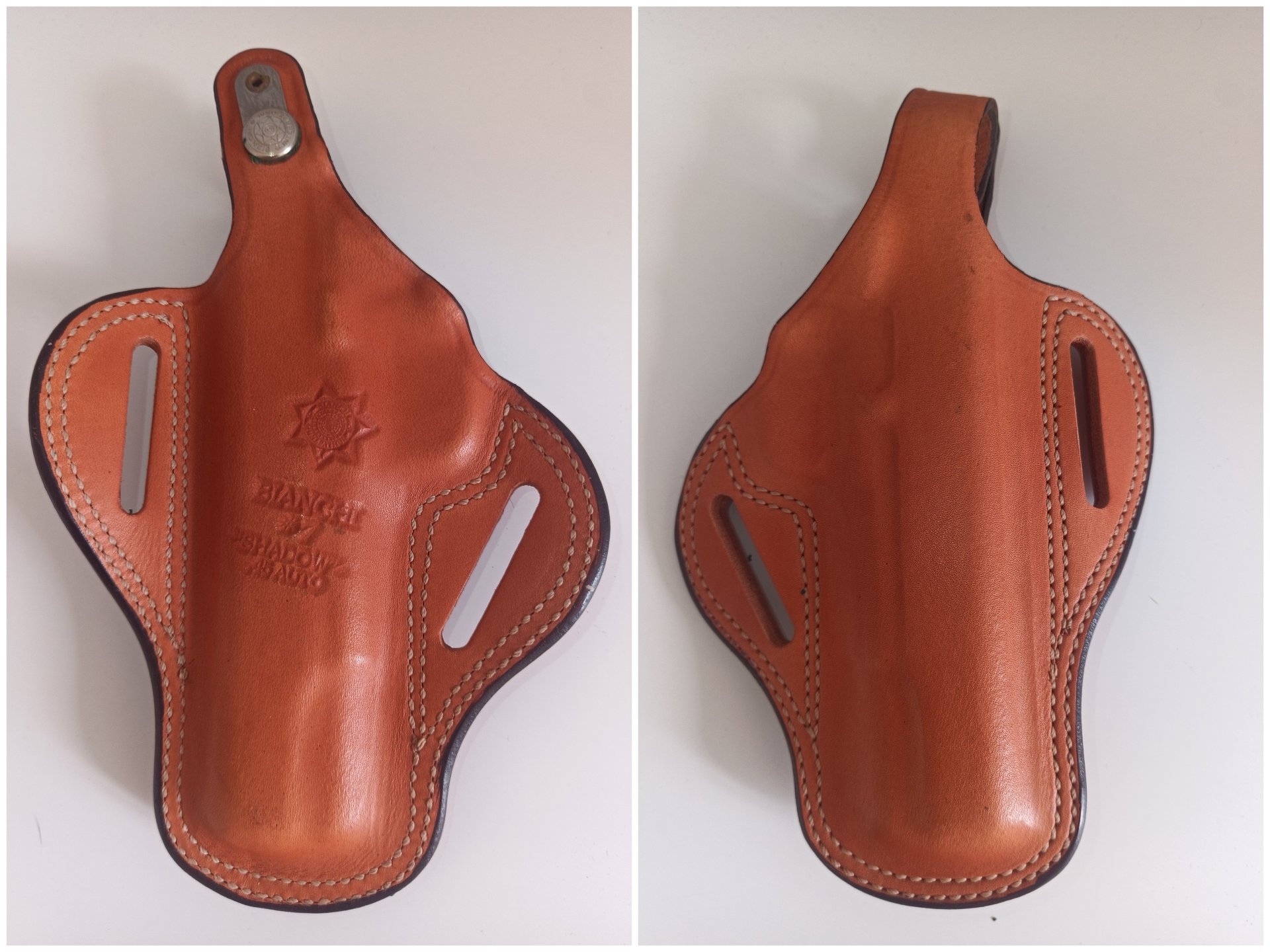 Bianchi Gun Leather Holster neuwertig – Bild 1