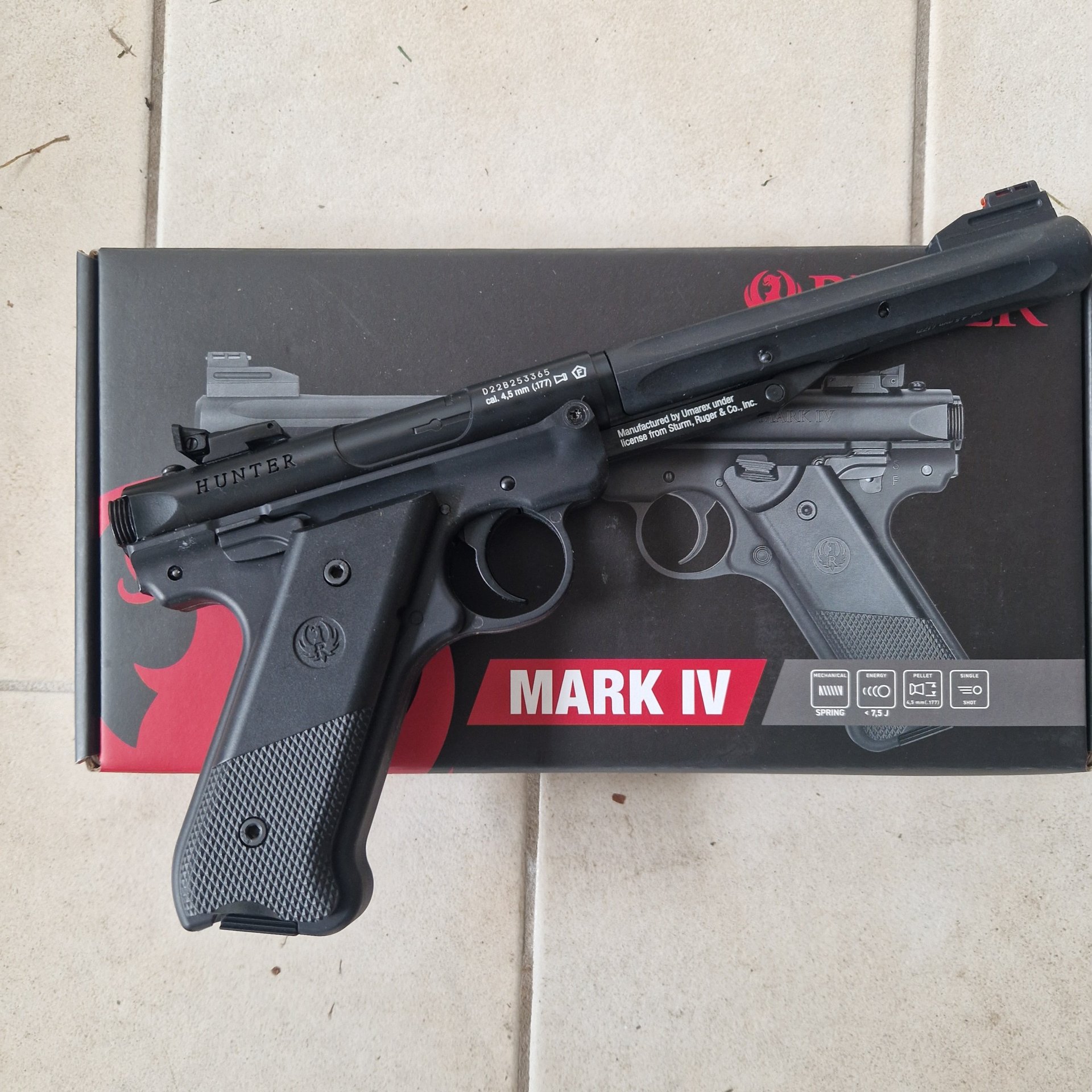 Ruger MK IV Druckluftwaffe – Bild 2
