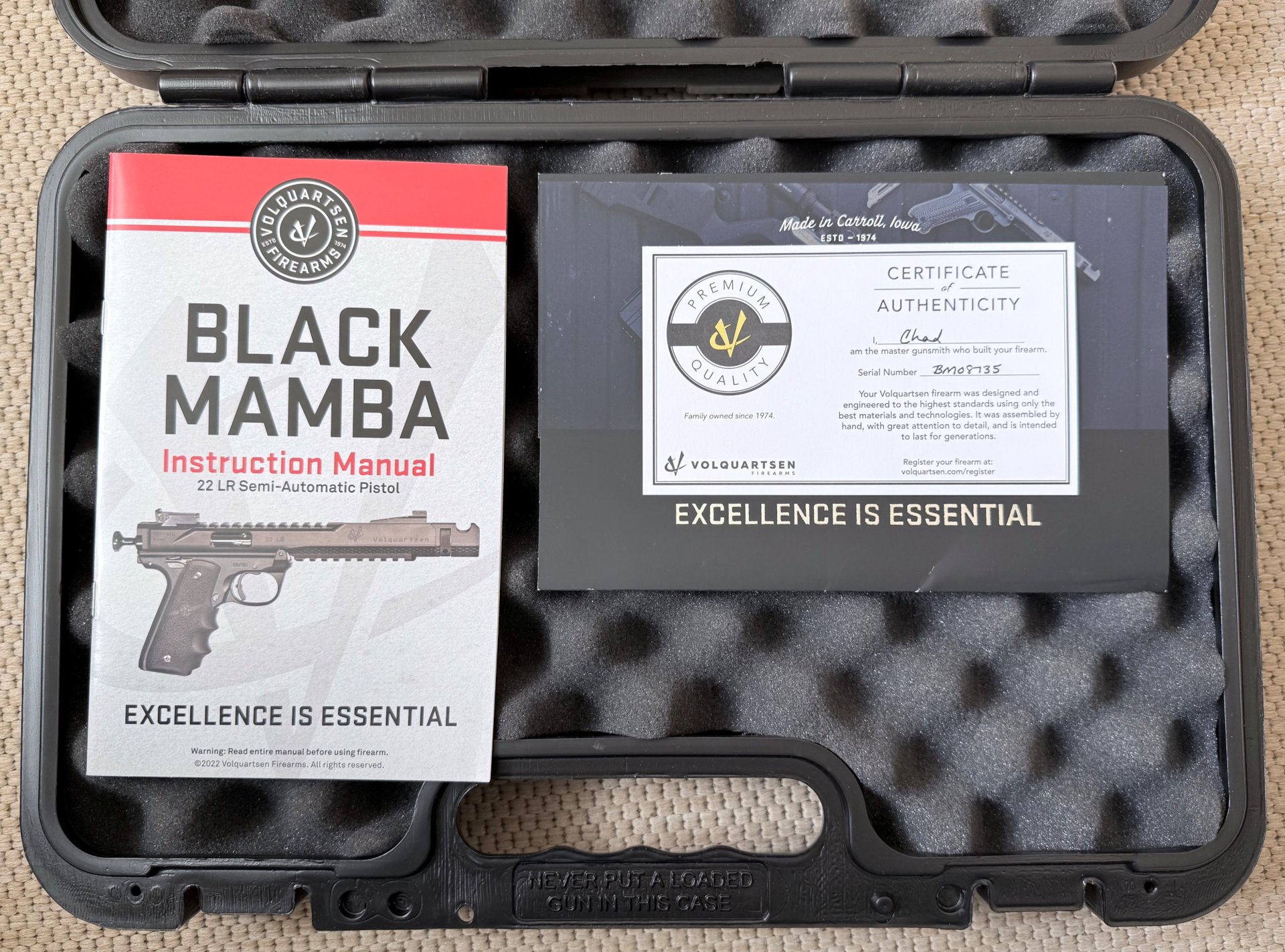 Volquartsen Black Mamba-TF 6" (.22 lfb) – Bild 6