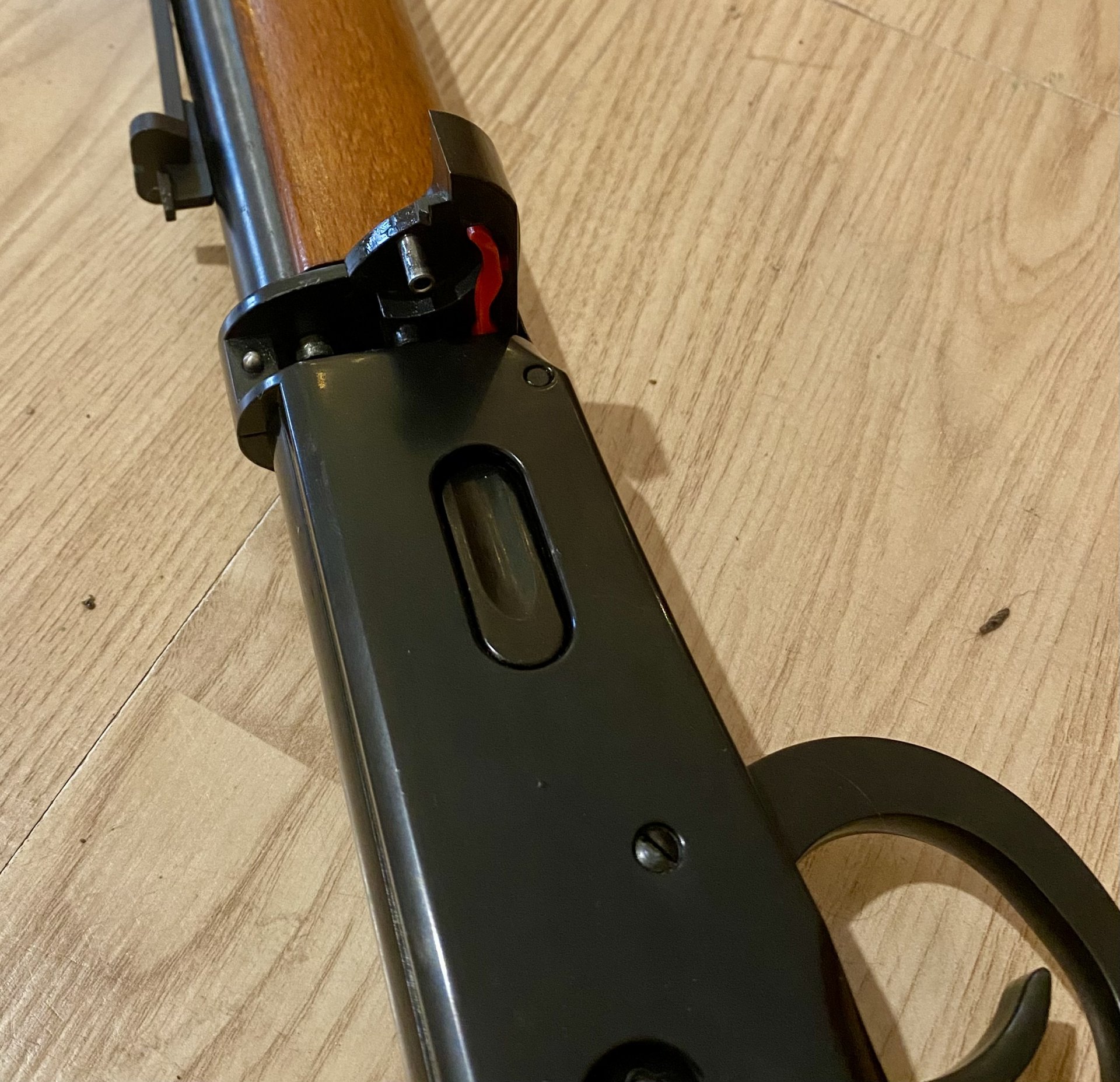 Walther Lever Action Long – CO2-Gewehr 4,5 mm (.177) Diabolo – Echtholz – Bild 7
