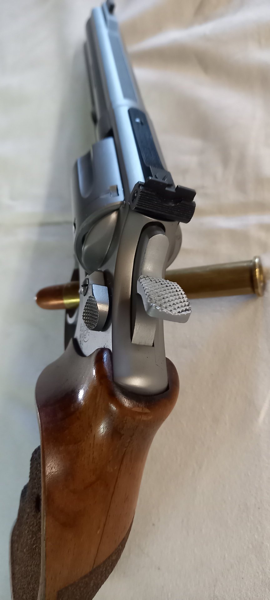 S&W 617-1 Target Champion , Top Zustand in OVP Kal. .22lr – Bild 5