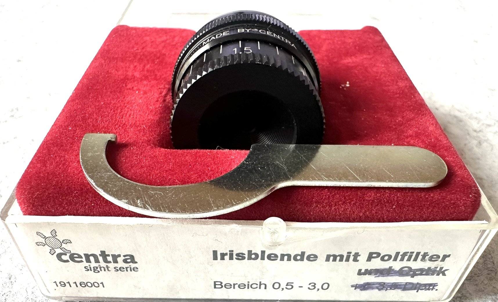 Centra Irisblende mit Polfilter, Neuwertig – Bild 5
