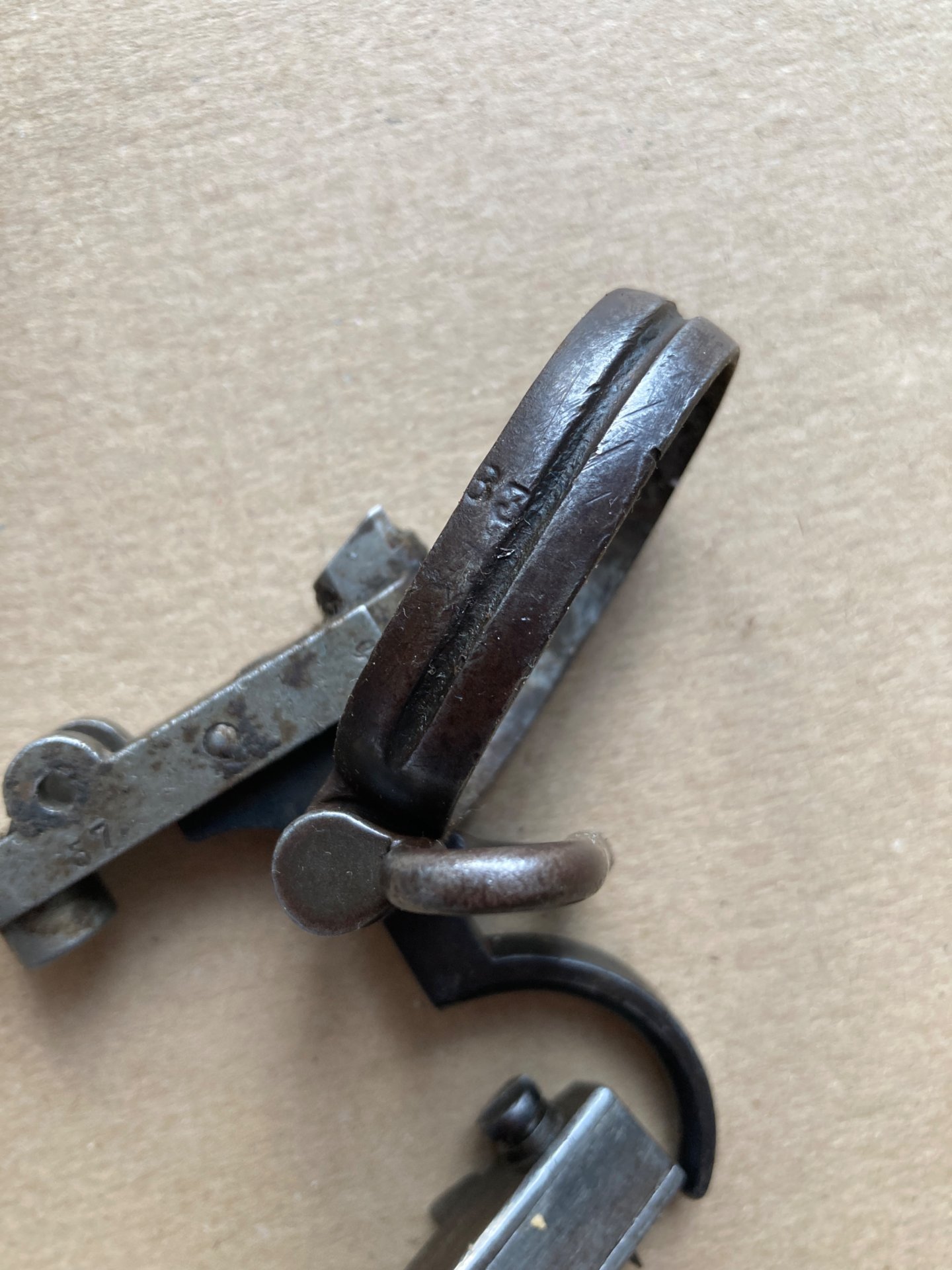 Gewehr 98 - Ersatzteile, kaiserliche Abnahmestempel Mauser – Bild 4