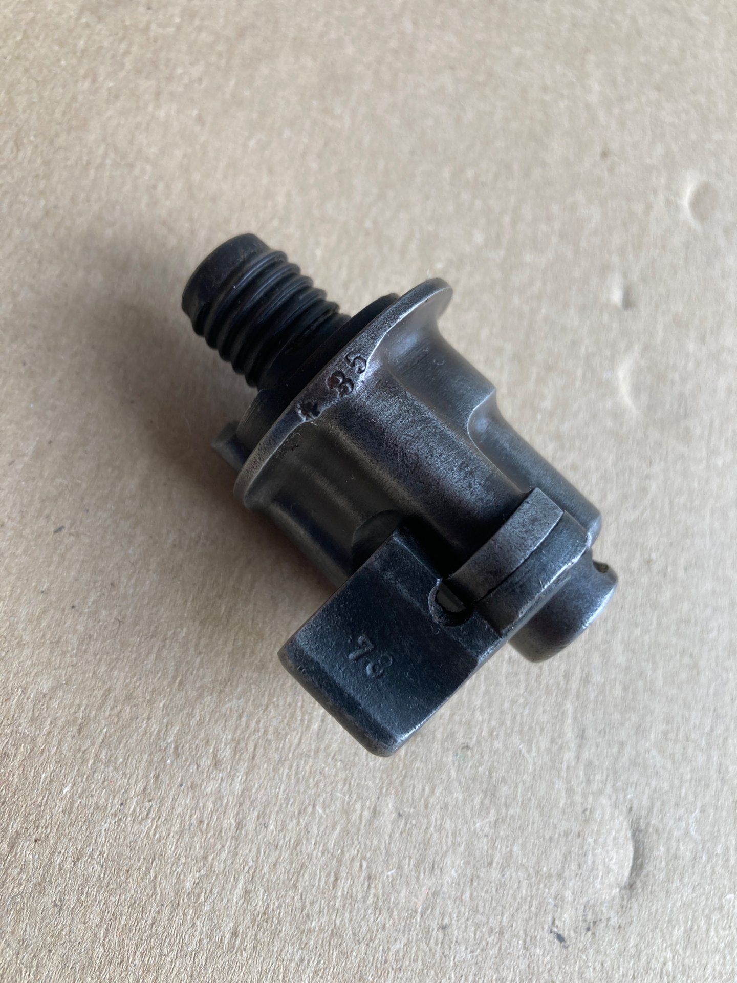Gewehr 98 - Ersatzteile, tlw. kaiserliche Abnahmestempel Mauser – Bild 5