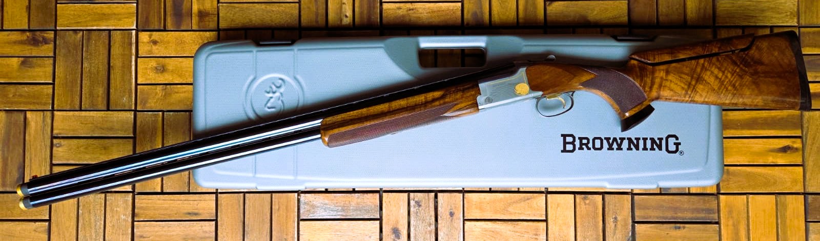 Gebrauchte Browning Ultra XS Bockdoppelflinte,Kal.12/76 im Koffer,Schaft Einstellbar, Wechselchokes – Bild 1