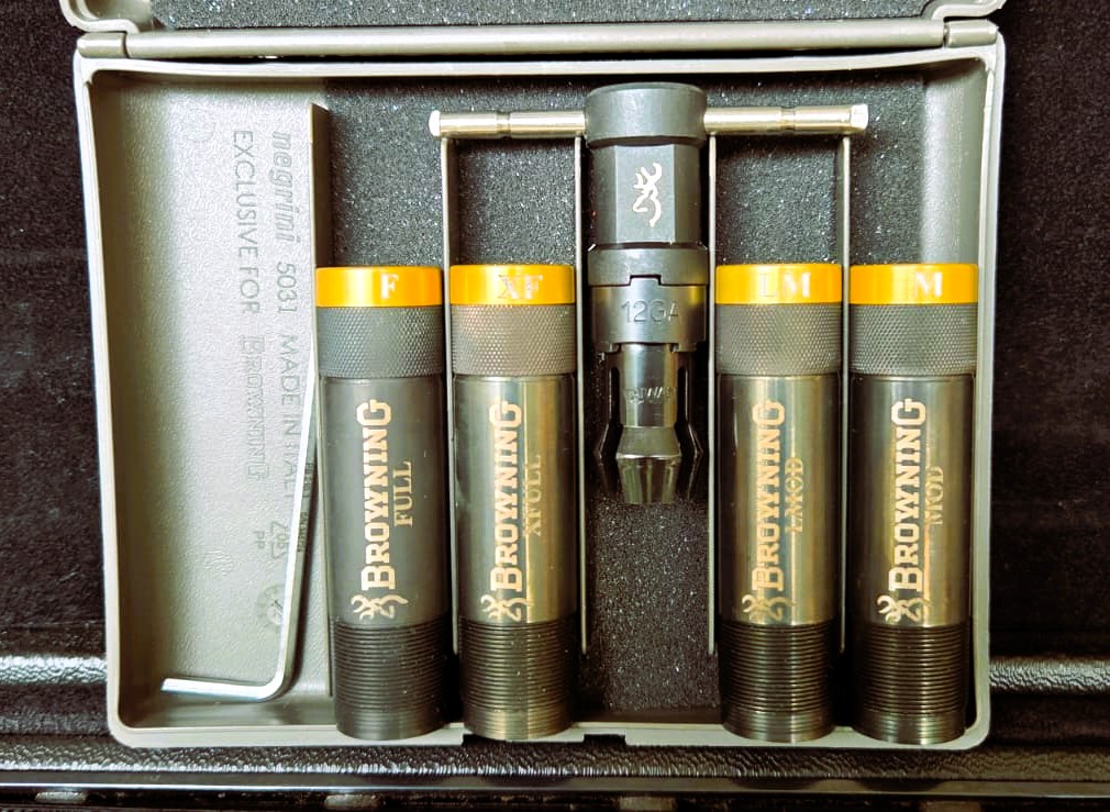 Gebrauchte Browning Ultra XS Bockdoppelflinte,Kal.12/76 im Koffer,Schaft Einstellbar, Wechselchokes – Bild 5
