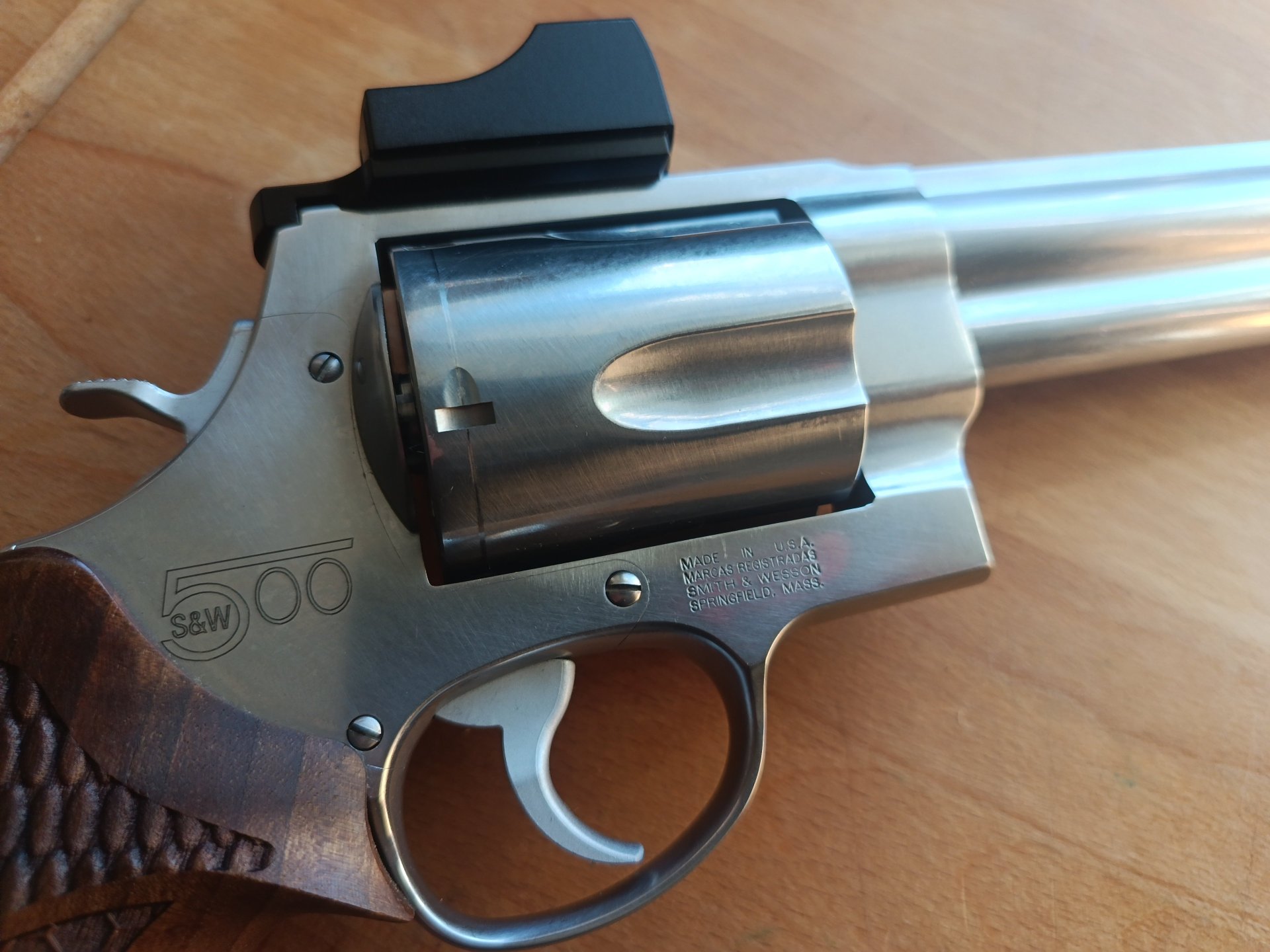 S&W 500 OS 8 3/8 zoll – Bild 4