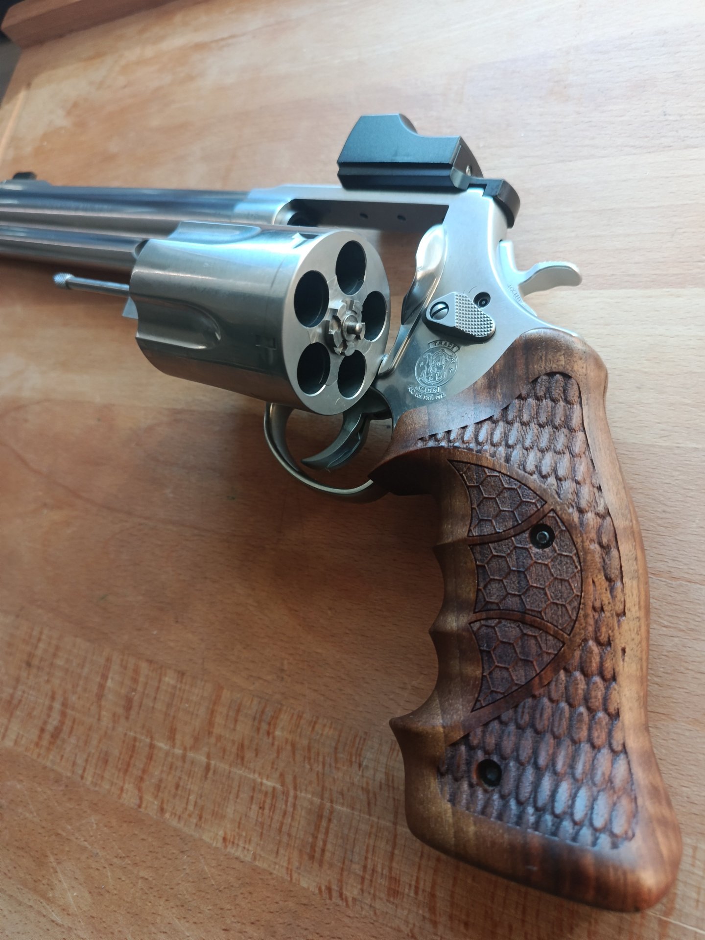 S&W 500 OS 8 3/8 zoll – Bild 1