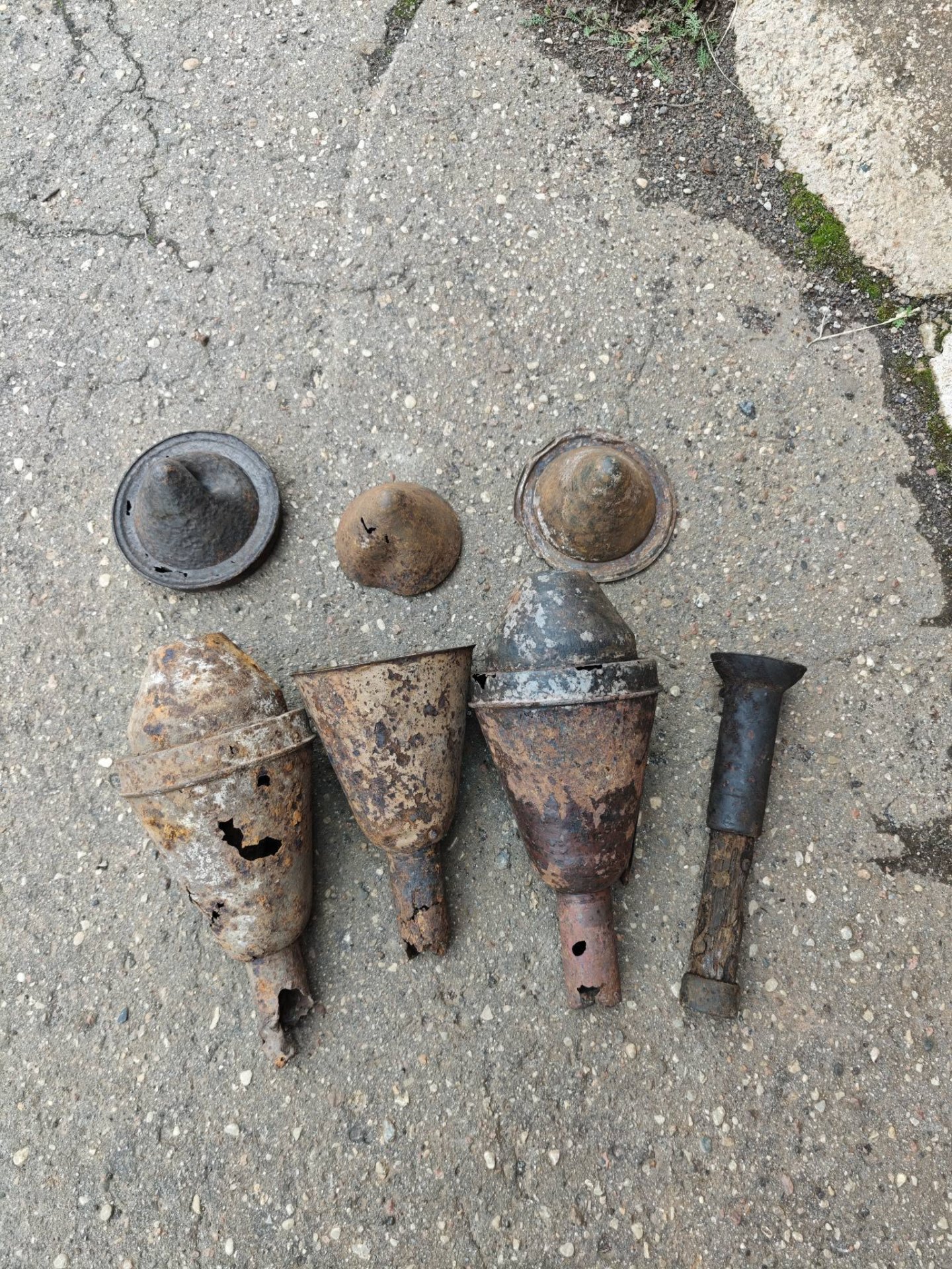Panzerfaust 60 – Gefechtsköpfe und Einzelteile – Bild 2