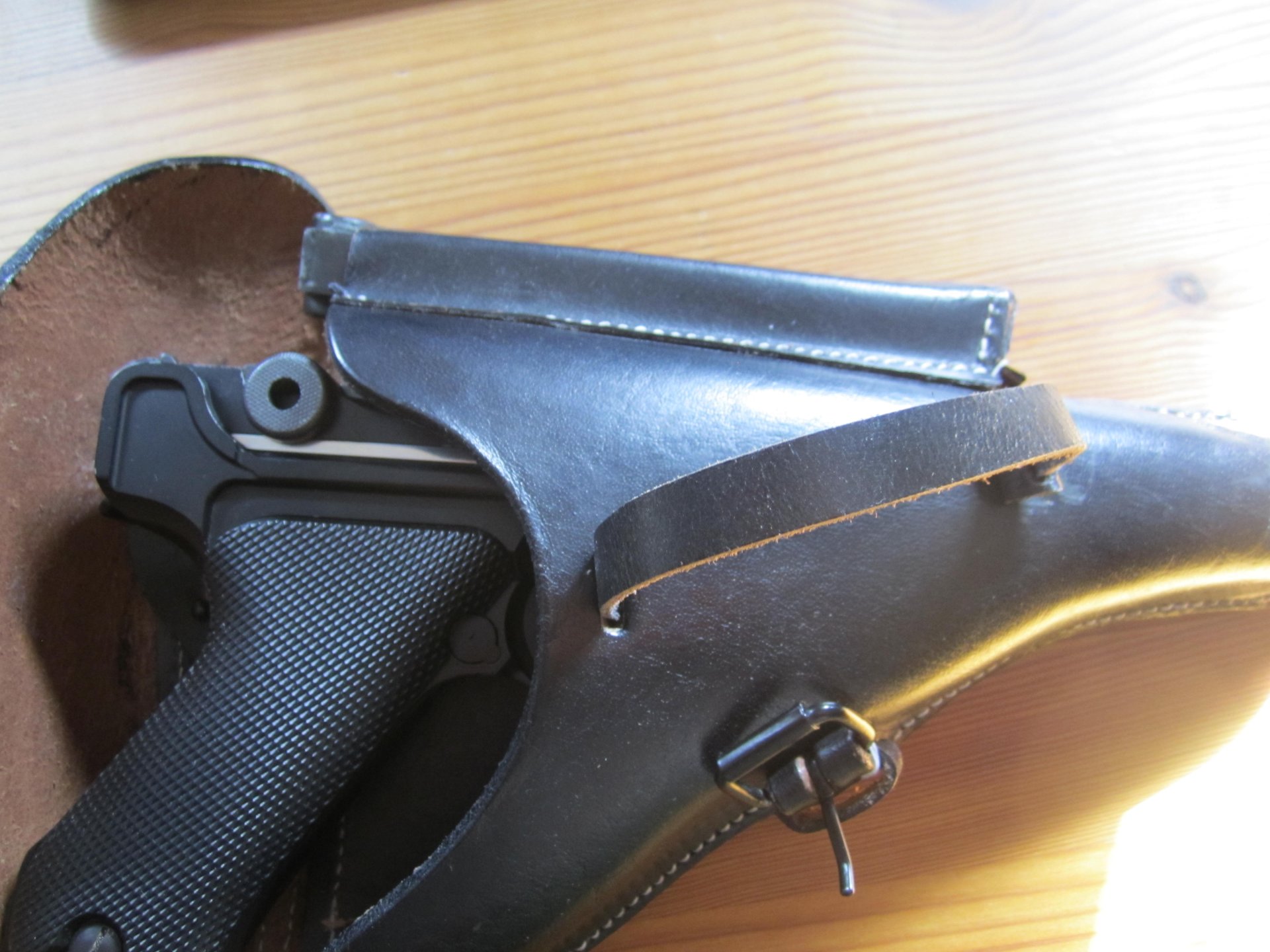 WE 08,mit Holster, Pistole 08,Vollmetall,Deko,Airsoft,Luger,Wei-Etech,Vollmetall – Bild 12