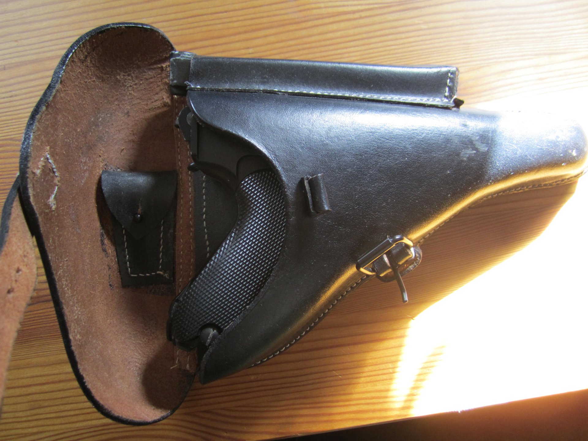WE 08,mit Holster, Pistole 08,Vollmetall,Deko,Airsoft,Luger,Wei-Etech,Vollmetall – Bild 8