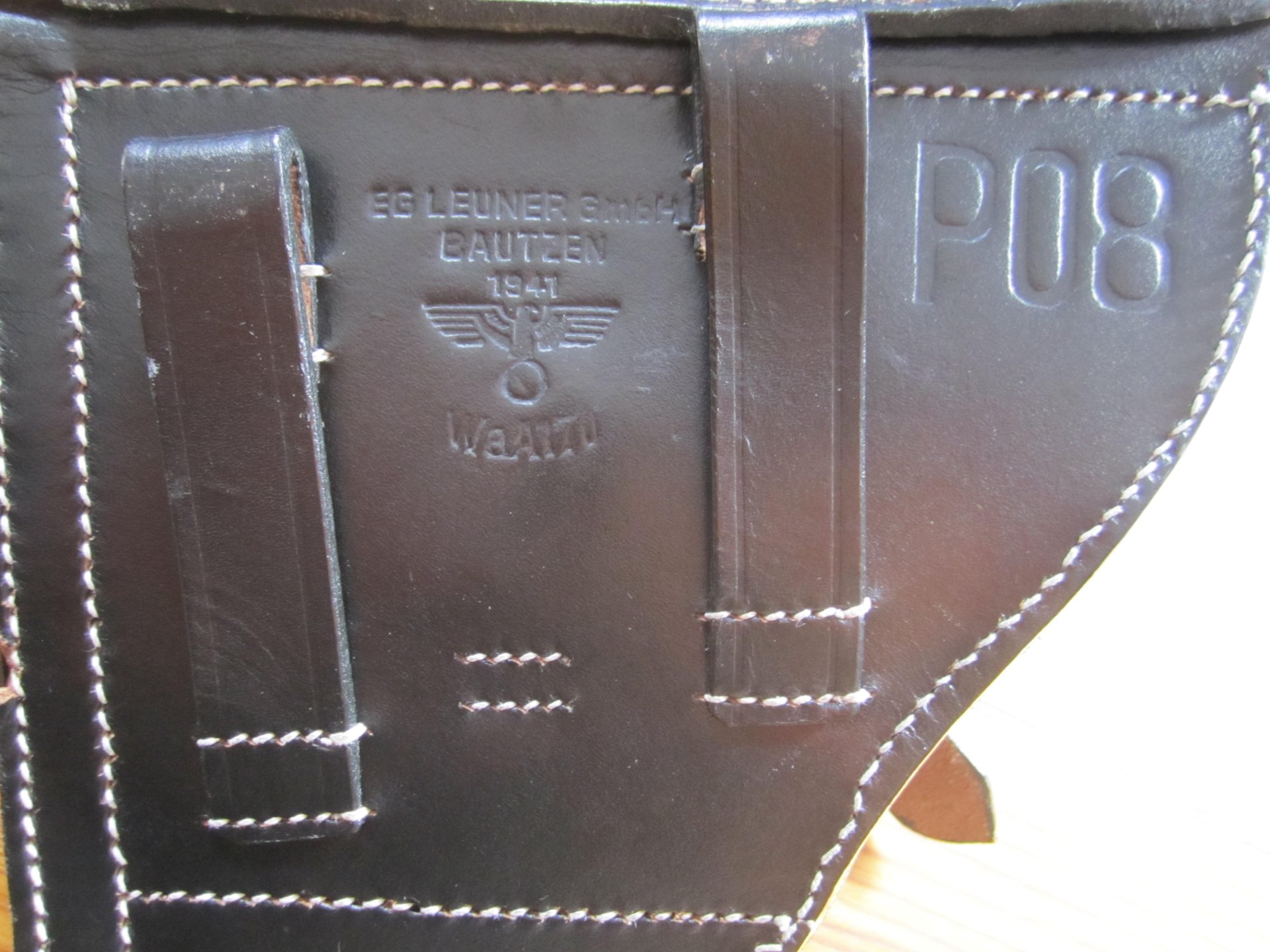 WE 08,mit Holster, Pistole 08,Vollmetall,Deko,Airsoft,Luger,Wei-Etech,Vollmetall – Bild 11