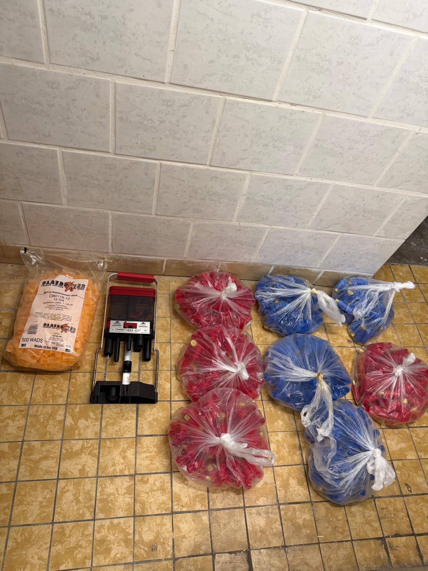 Schrot Wiederlade Konvolut 12/70 Lee Load all – Bild 1