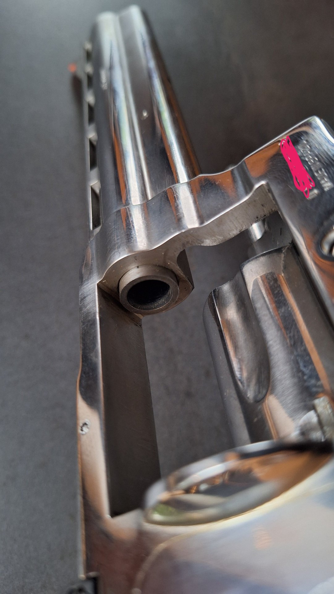 Revolver TAURUS BRASIL 689 Stainless, 6", .38Spec/.357Mag – Bild 8