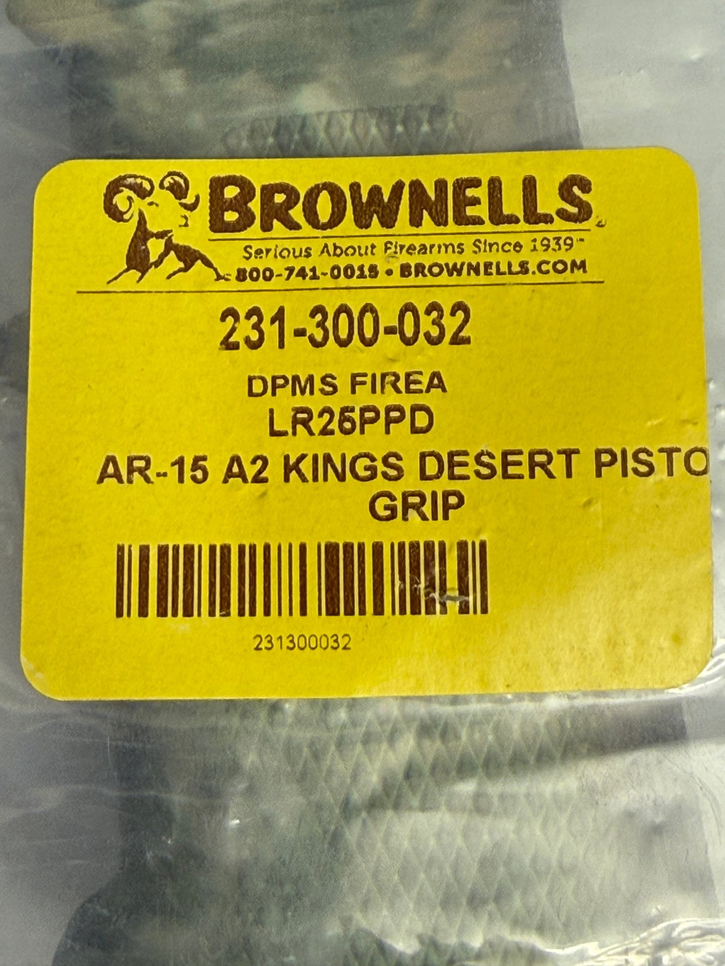 DPMS Grip Kings Desert AR15 LR15 M16 HK416 - NEU - – Bild 2