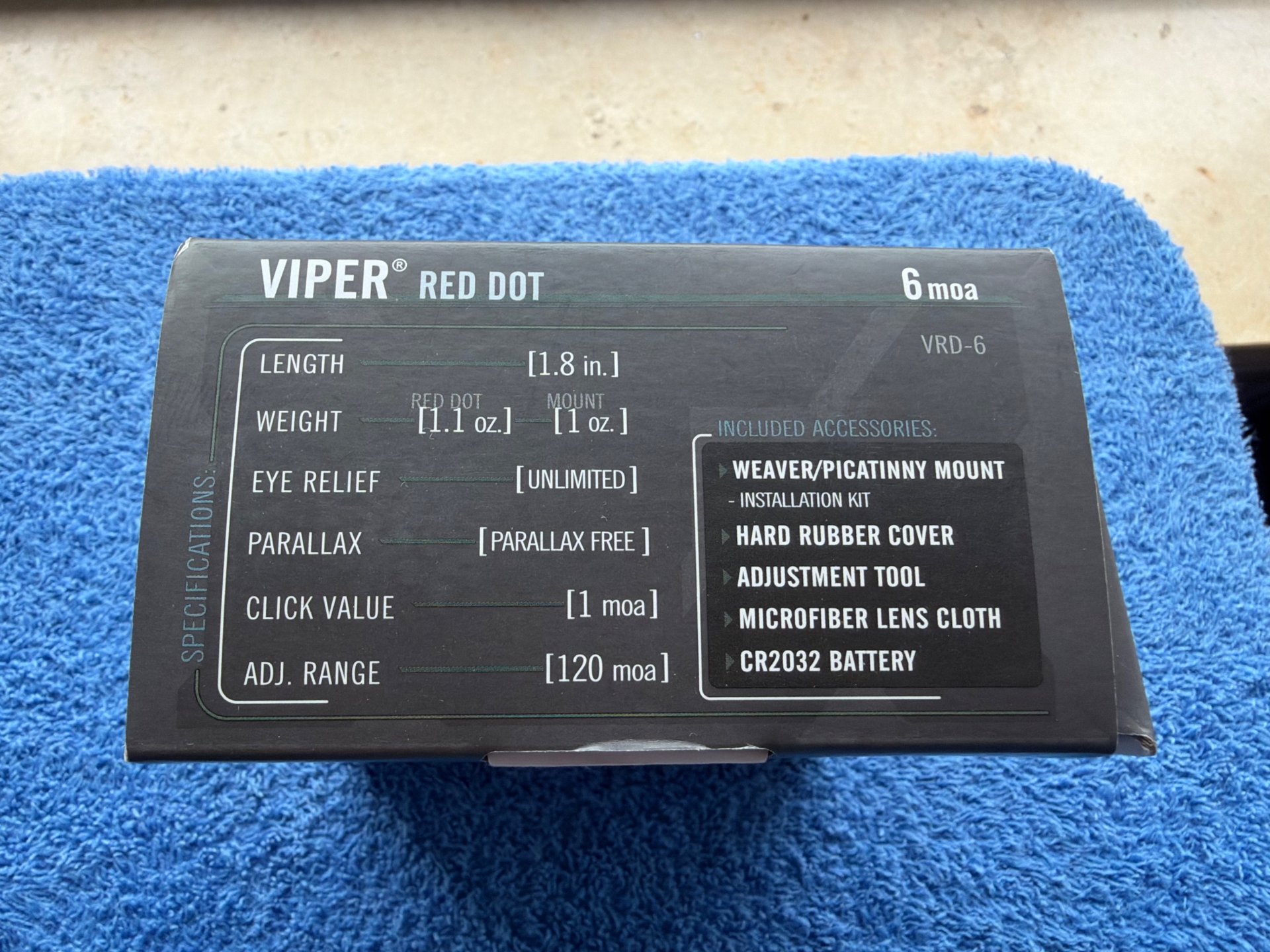 Vortex Viper Red Dot 6 MOA kein Zeiss/Swarovski/Leupold/Meopta/Kahles/Leica/Steiner/Delta/IOR – Bild 7