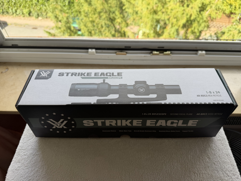 Vortex Strike Eagle 1-8x24 kein Zeiss/Swarovski/Leupold/Meopta/Kahles/Leica/Steiner/Delta – Bild 1