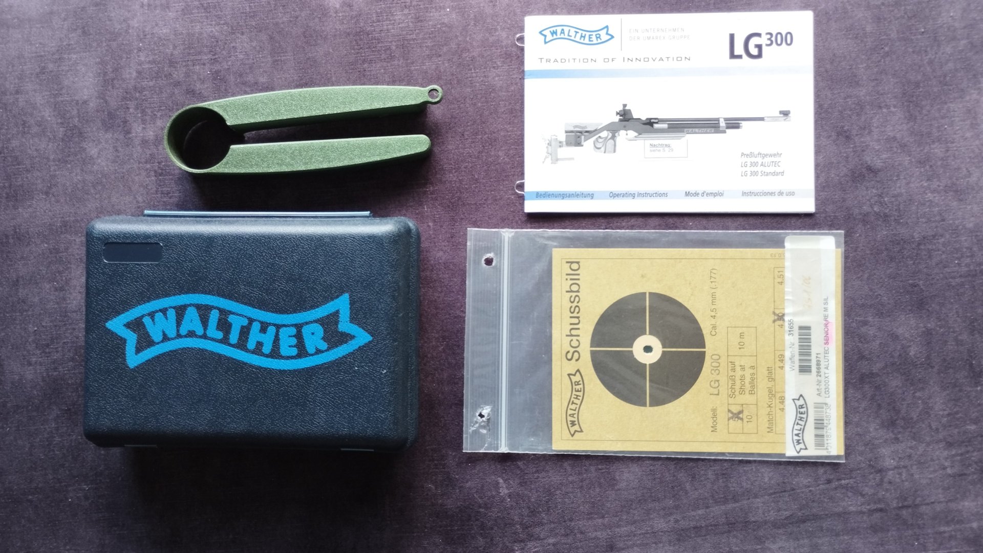 Walther LG 300 XT Alutec Auflage – Bild 5